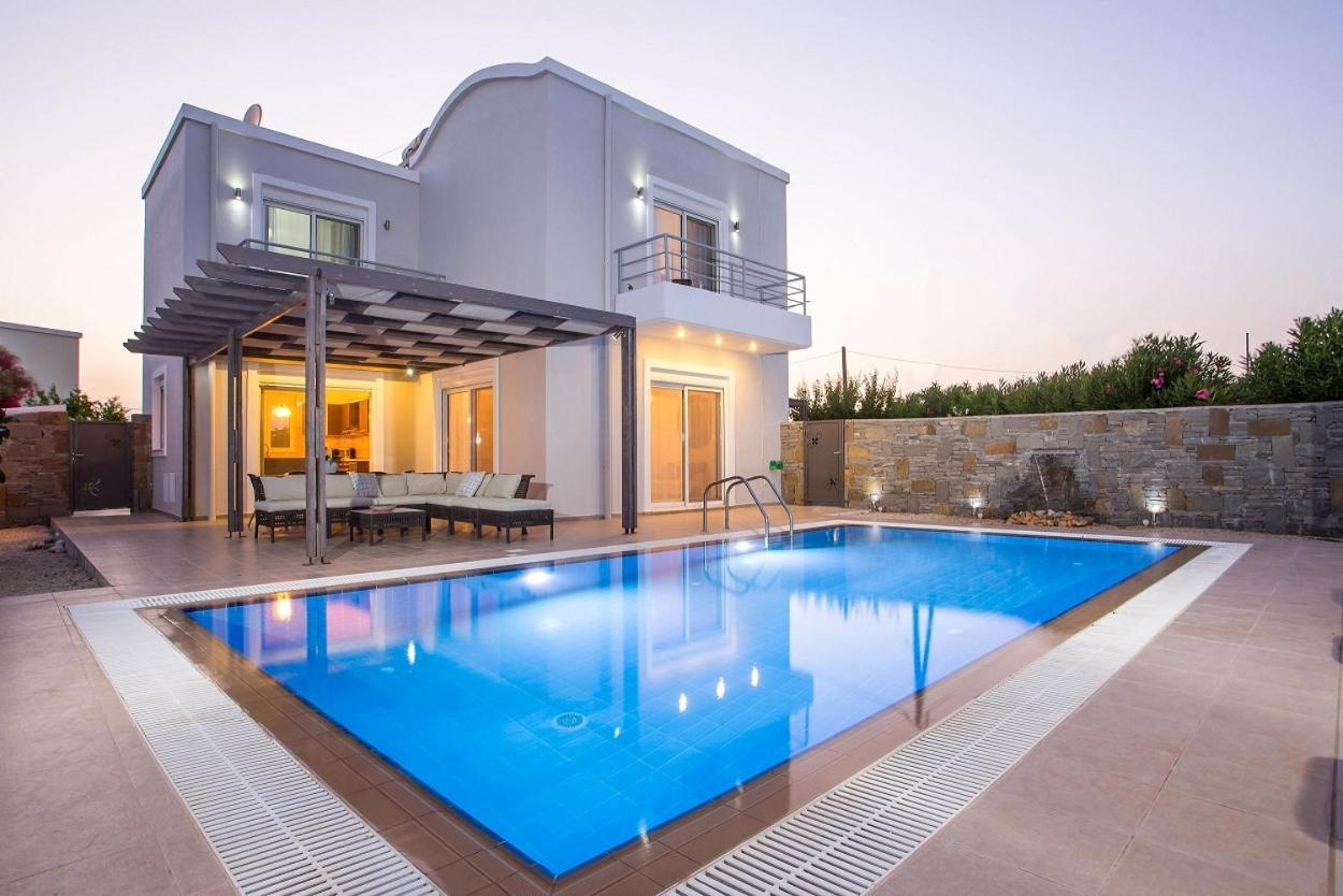 Luxury Villa Petalutha Kolymbia Exteriör bild