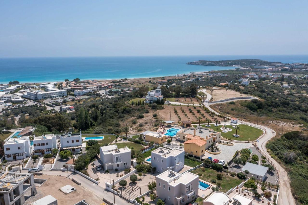 Luxury Villa Petalutha Kolymbia Exteriör bild