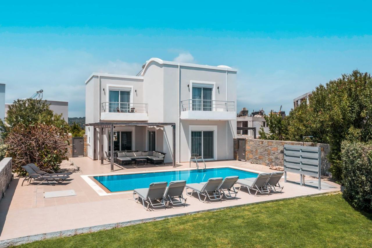 Luxury Villa Petalutha Kolymbia Exteriör bild